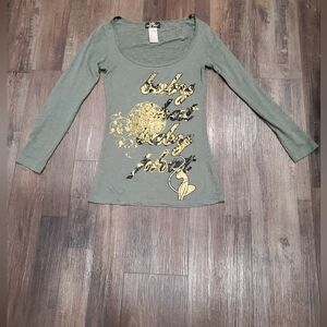 Baby Phat Graphic Long Sleeve Top – XS